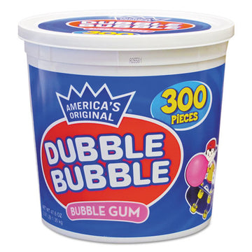 Dubble Bubble Bubble Gum, Original Pink, 300-tub freeshipping - TVN Wholesale